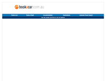 Tablet Screenshot of bookacar.com.au